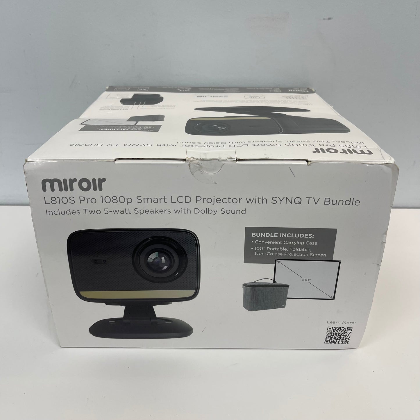 New MIROIR L810S Smart Projector L810S
