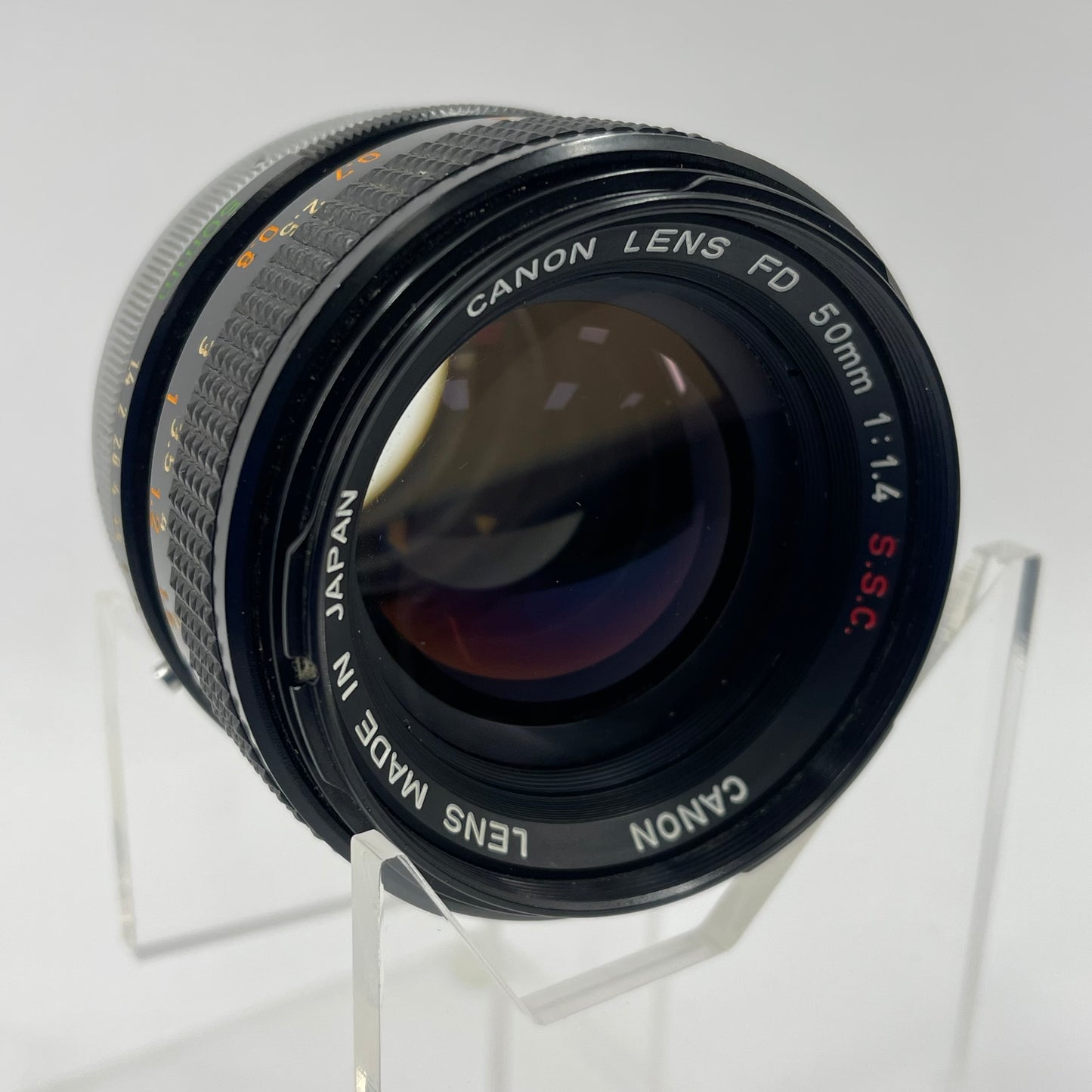 Canon FD 50mm f/1.4 S.S.C Camera Lens