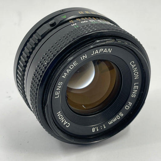 Canon FD 50mm f/1.8 Camera Lens