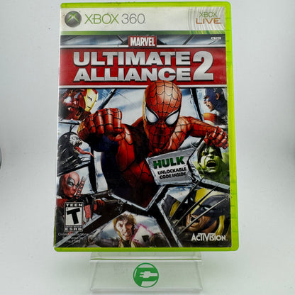 Marvel Ultimate Alliance 2 (Microsoft Xbox 360, 2009)