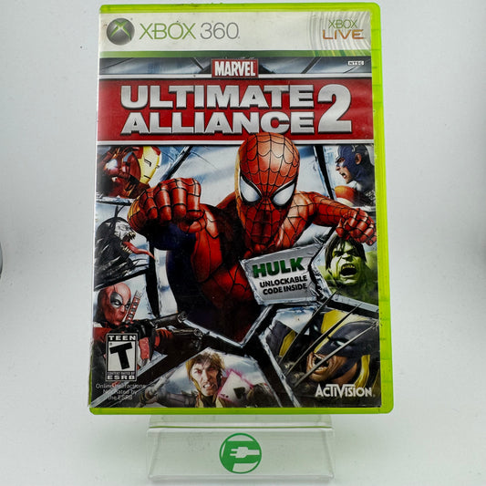 Marvel Ultimate Alliance 2 (Microsoft Xbox 360, 2009)