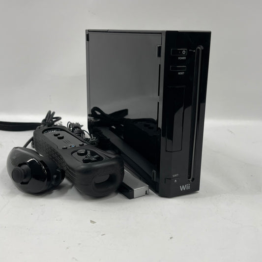 Nintendo Wii Video Game Console RVL-001 Black