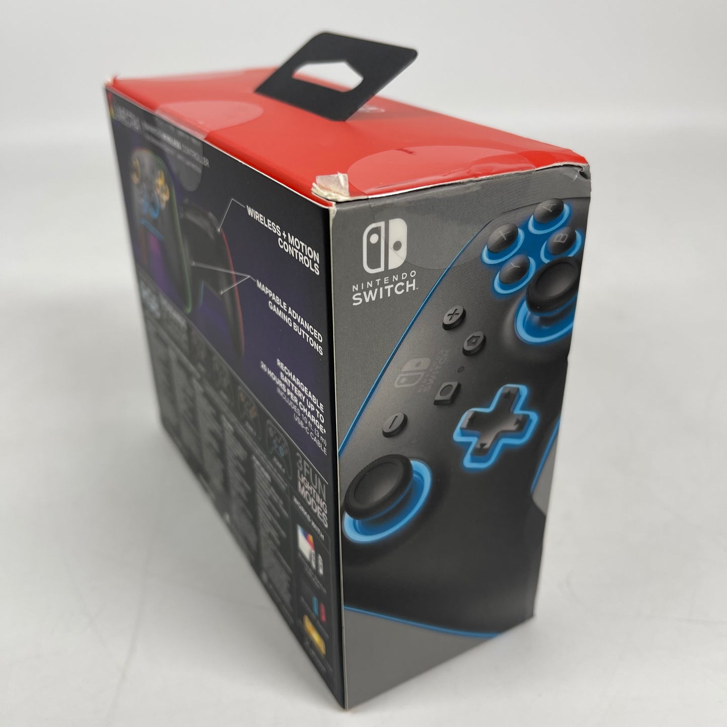 New PowerA Enhanced Wireless Controller Black 1522807-01 For Nintendo Switch