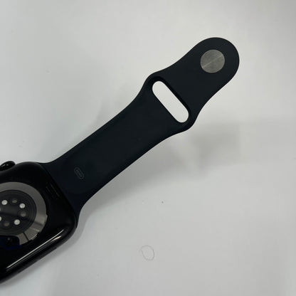 Unlocked Apple Watch Series 10 46MM Black Aluminum Black Sport Band MWY43LW/A