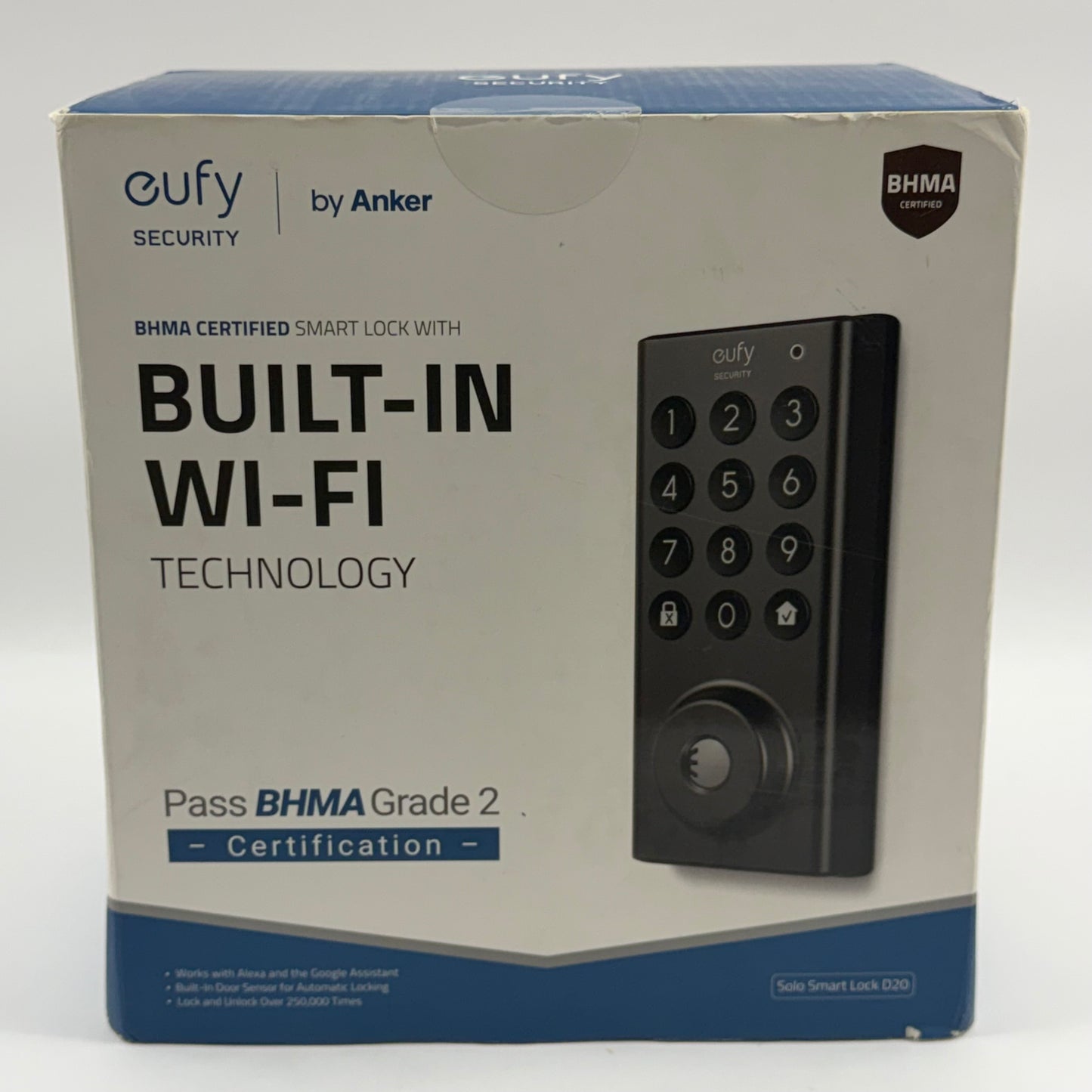 New Eufy Solo Smart Lock D20 Smart Lock T8501