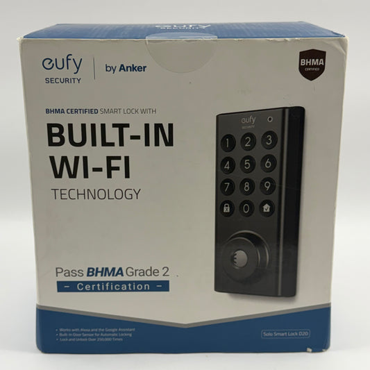 New Eufy Solo Smart Lock D20 Smart Lock T8501
