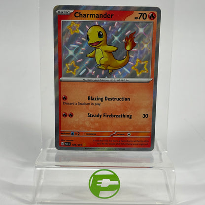 Pokemon Scarlet & Violet Paldean Fates Charmander #109 Trading Card 109/091