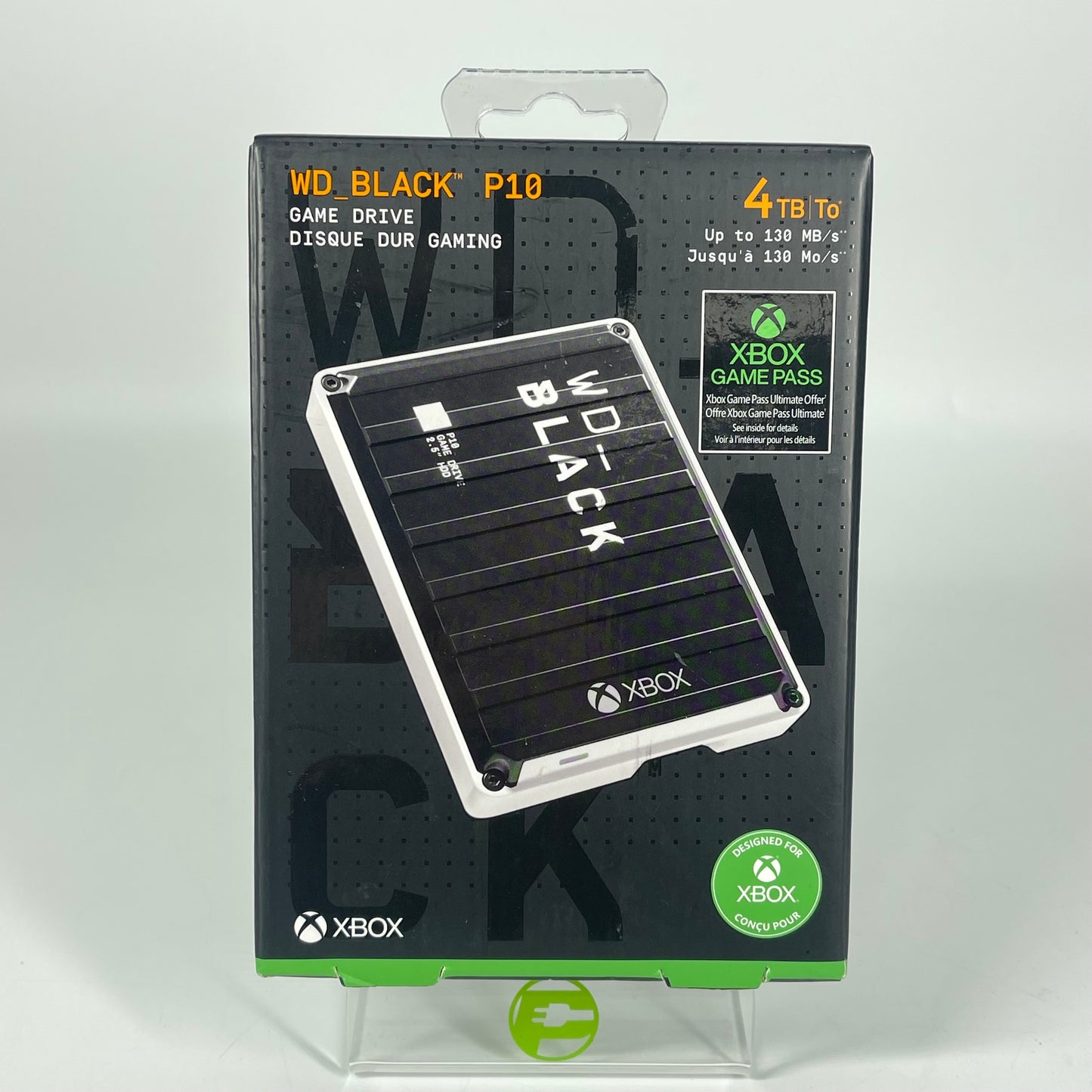 New Western Digital Game Drive WD_Black P10 4TB External HDD WDBA5G0040BBK-WESN