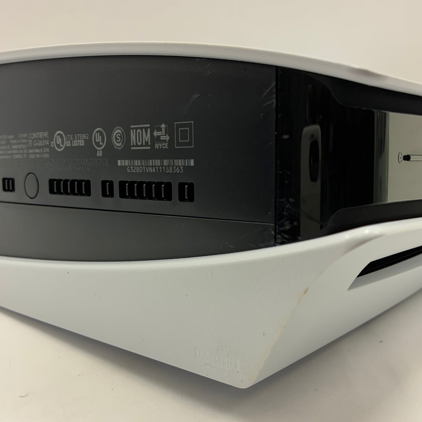 Sony PlayStation 5 Disc PS5 825GB White Console Gaming System CFI-1215A