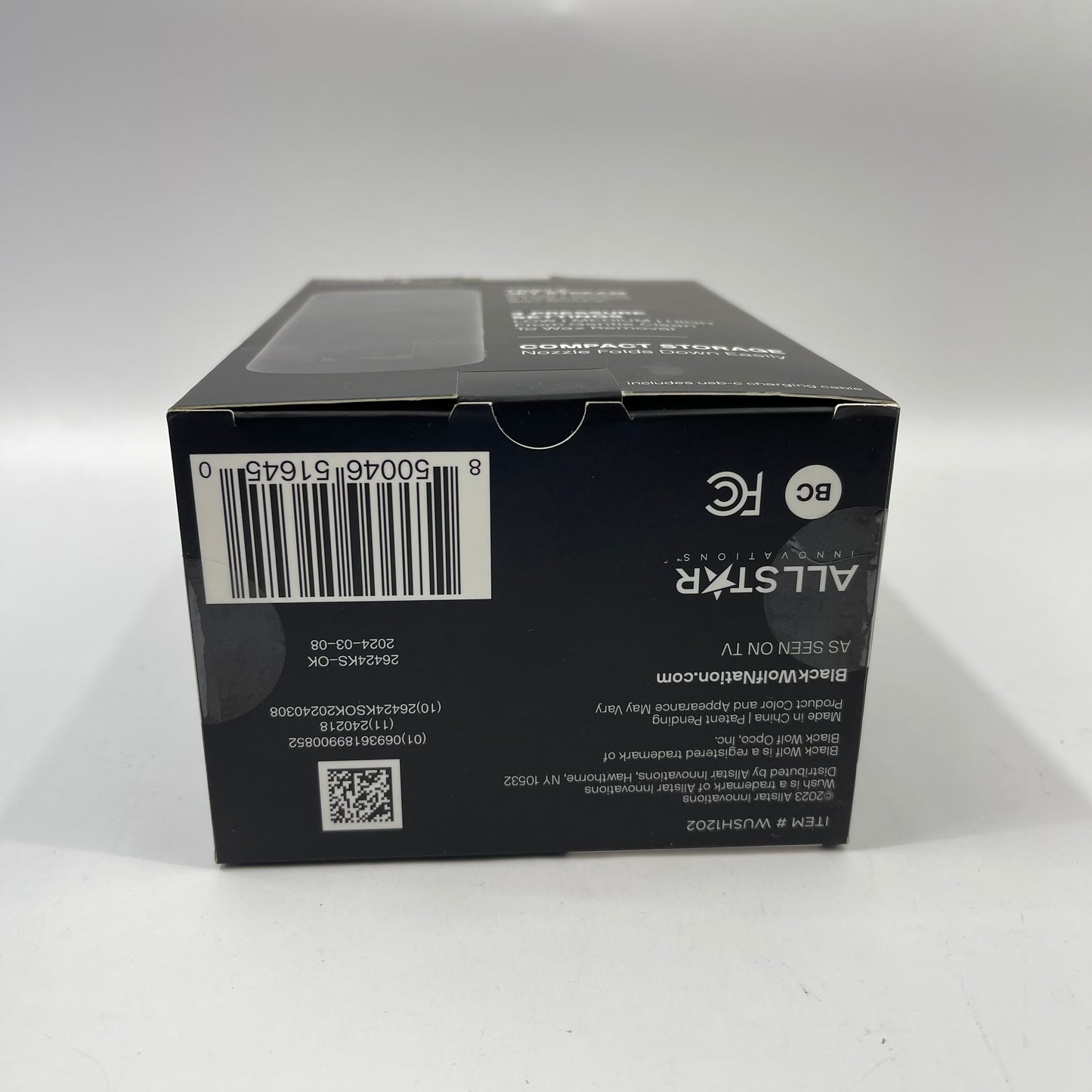 New BlackWolf WUSH 2.0 Powered Ear Cleaner WUSH1202
