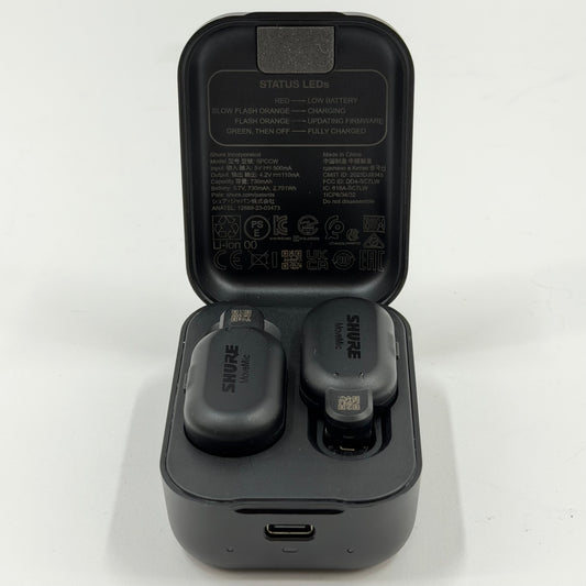 Shure MoveMic Two Channel Wireless Lavalier Microphone System w/ Receiver SPCCW