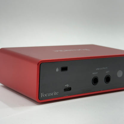 Focusrite Scarlett Solo 3rd Gen USB Audio Interface MOSC0024