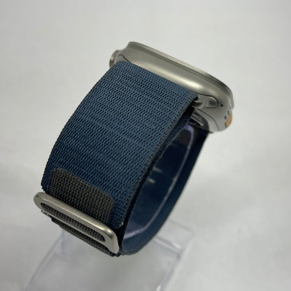 Factory Unlocked Apple Watch Ultra 2 49MM Natural Titanium Blue Alpine Loop