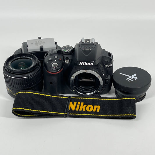 Nikon D5300 24.2MP Digital Camera AF-S DX NIKKOR 18-55mm f/3.5-5.6G VR II Lens