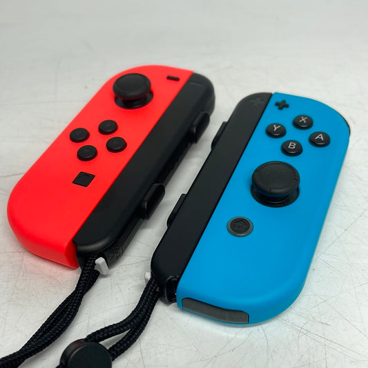 Nintendo Switch Joy-Cons Pair Wireless Controller HAC-015/HAC-016 Neon Red/Neon