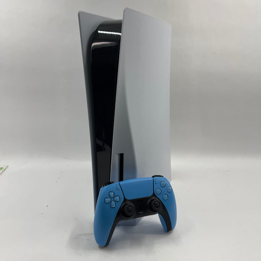 Sony PlayStation 5 Disc Edition PS5 825GB White Console Gaming System CFI-1215A