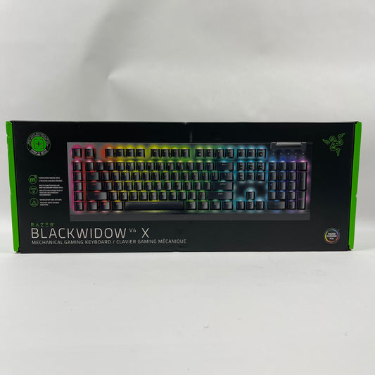 New Razer BlackWidow V4 X Wired Mechanical Gaming Keyboard RZ03-04700200-R3U1