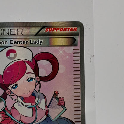Pokémon TCG Flashfire Pokemon Center Lady 105/106 Holo English LP