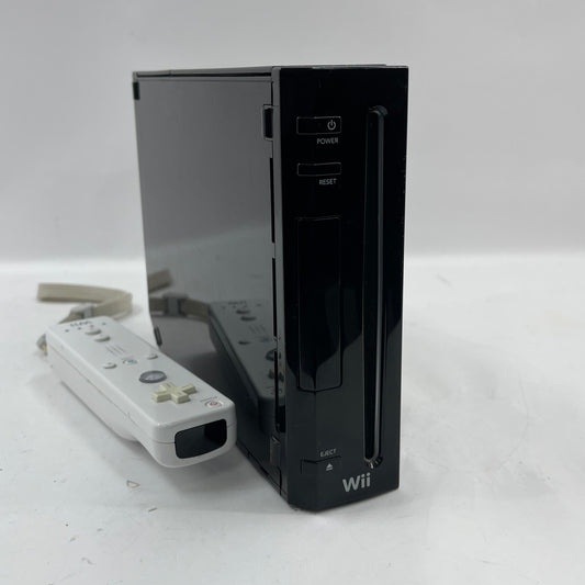Nintendo Wii Video Game Console RVL-001 Black