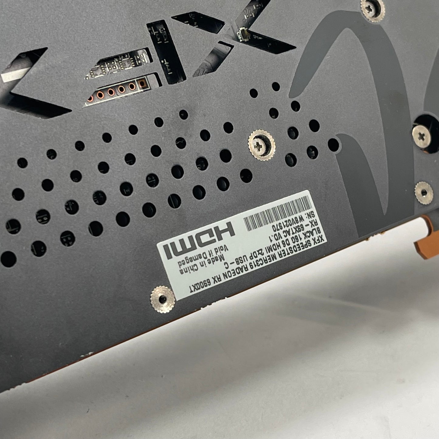 XFX Radeon RX 6900 XT Speedster 16GB GDDR6 Graphics Card MERC 319