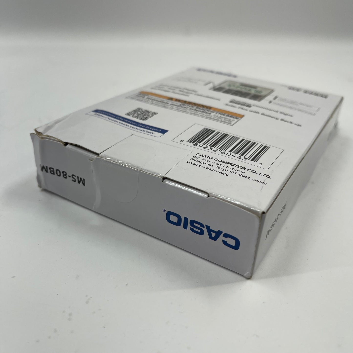 New Casio Portable Desktop Calculator MS-80BM