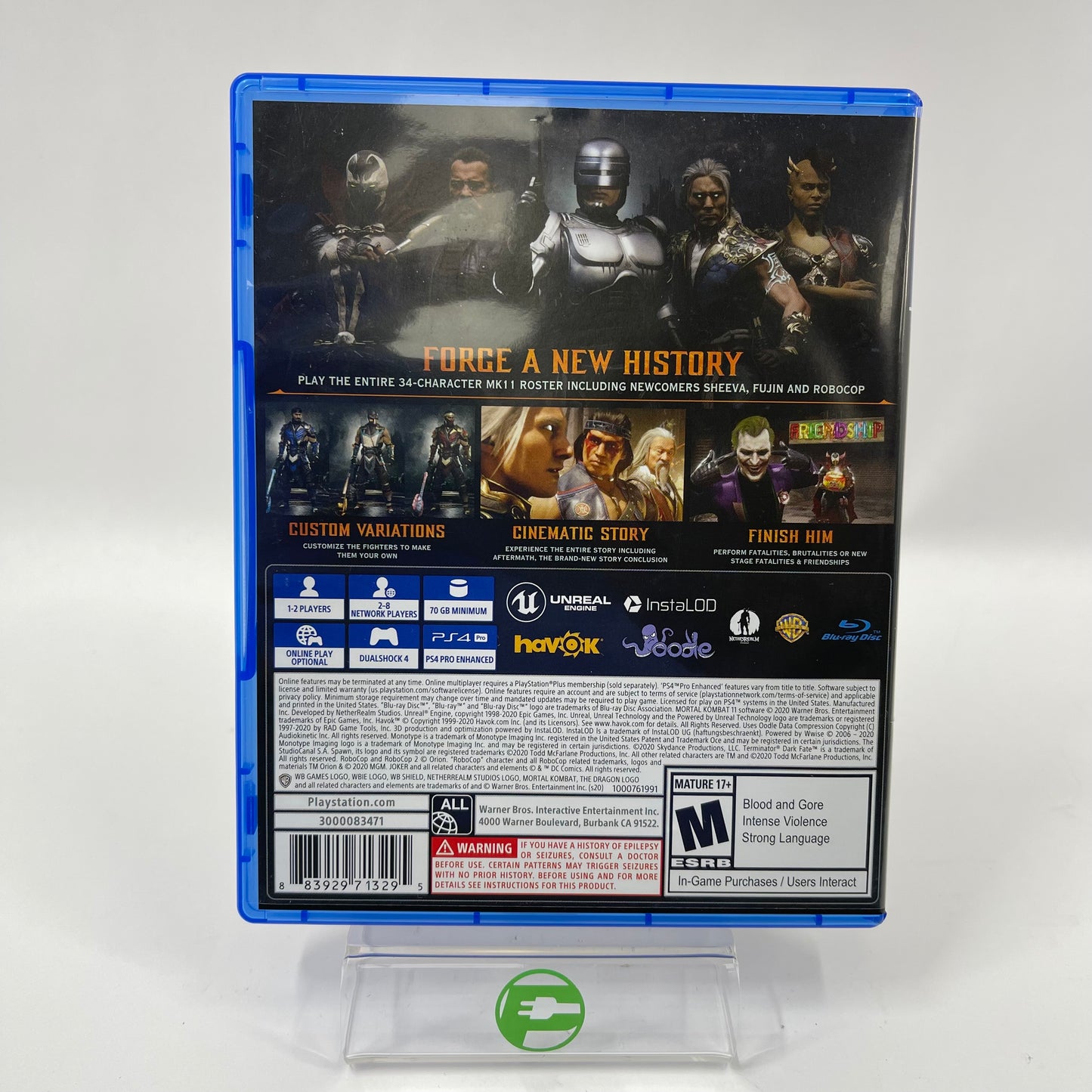 Mortal Kombat 11 Aftermath Kollection (Sony PlayStation 4 PS4, 2020)
