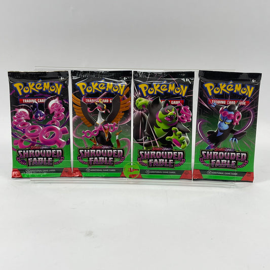 New Pokemon TCG Scarlet & Violet Shrouded Fable Booster Pack 10-Cards