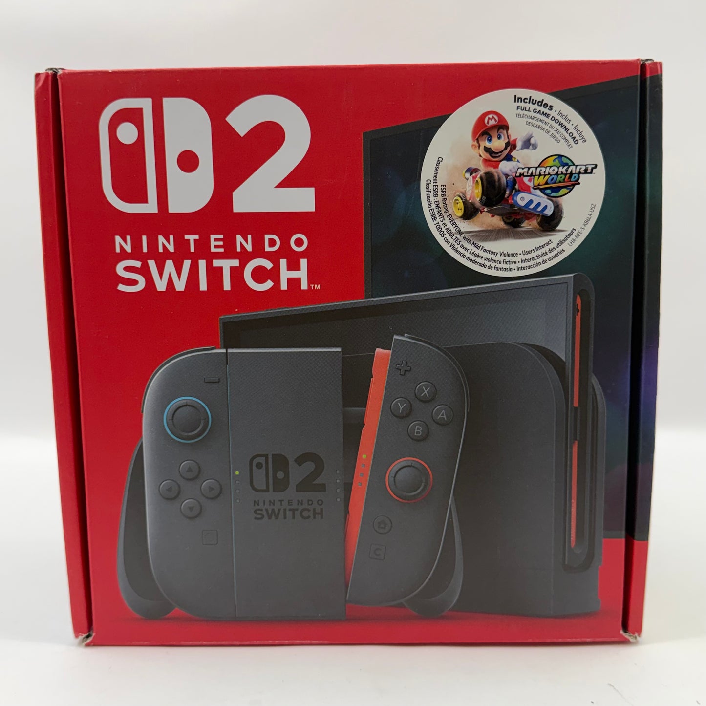 Nintendo Switch 2 Console Gaming System BEE‑001 Red/Blue