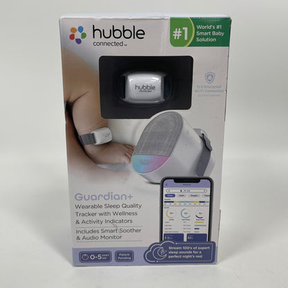 New Hubble Guardian+ Baby Movement Monitor HCSGUARDIANX