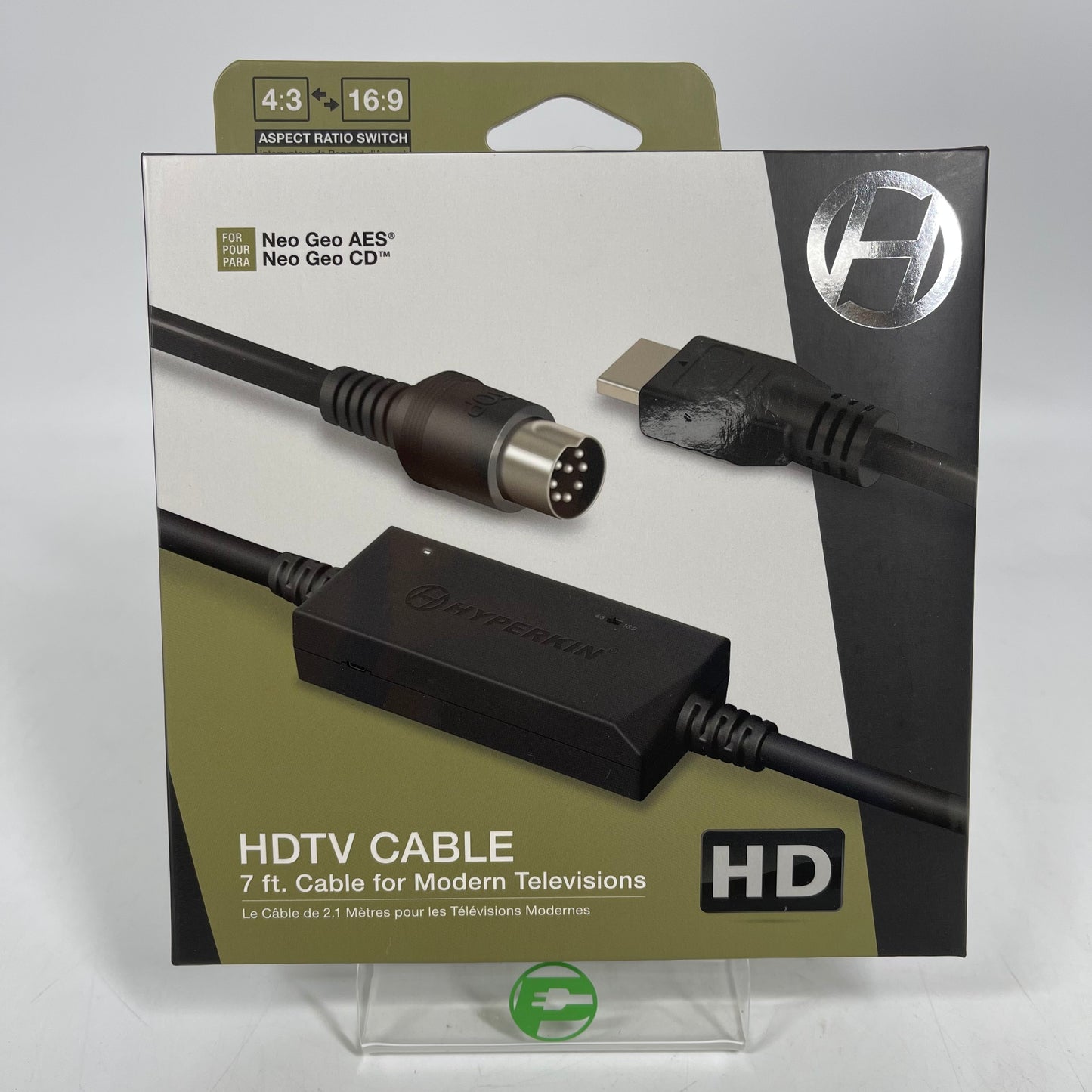 New  Hyperkin 7" HDTV Cable For Neo Geo AES & Neo Geo CD HDMI Adapter M07433