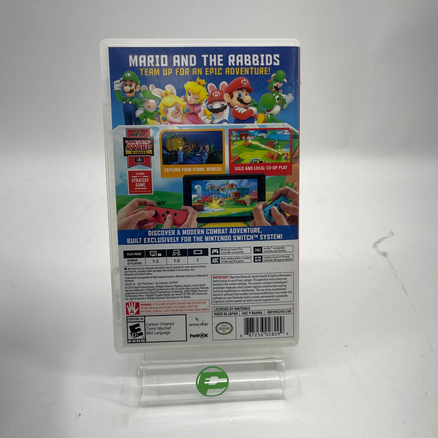 Mario + Rabbids Kingdom Battle (Nintendo Switch, 2017)