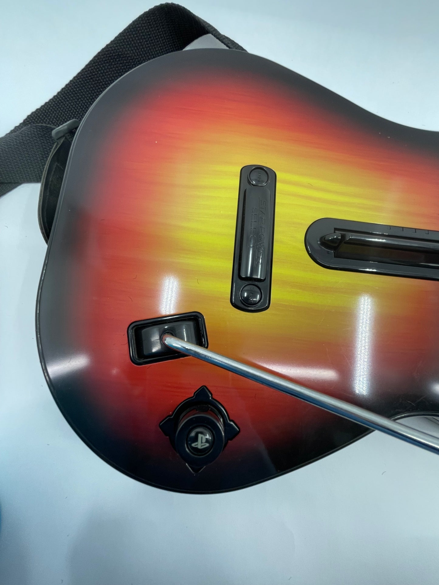 Red Octane Guitar Hero World Tour Sunburst Controller PS3 95451.805 No Dongle