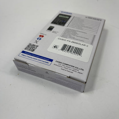 New Casio fx-260 SOLAR II Scientific Calculator