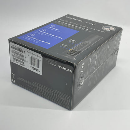 New Netgear Nighthawk WiFi 6 Router AX1800 1.8 Gbps