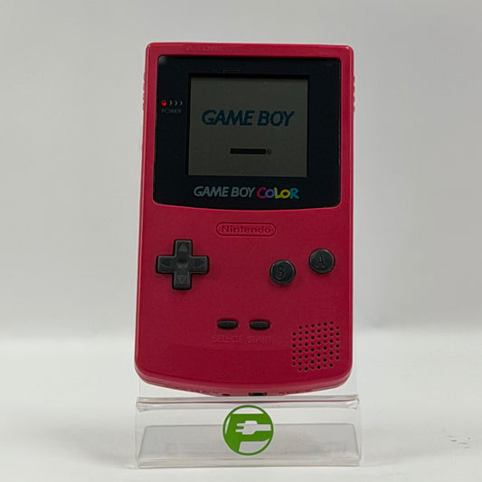 Nintendo Game Boy Color Handheld Game Console CGB-001 Berry