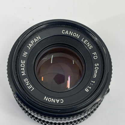 Canon FD 50mm f/1.8 Camera Lens