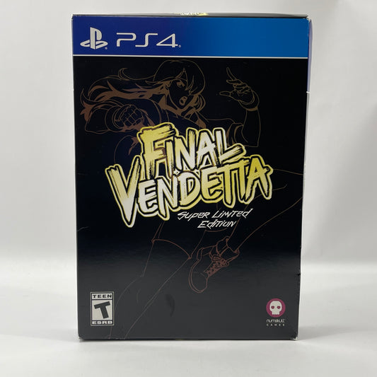 New Final Vendetta [Super Limited Edition] (Sony PlayStation 4 PS4, 2022)