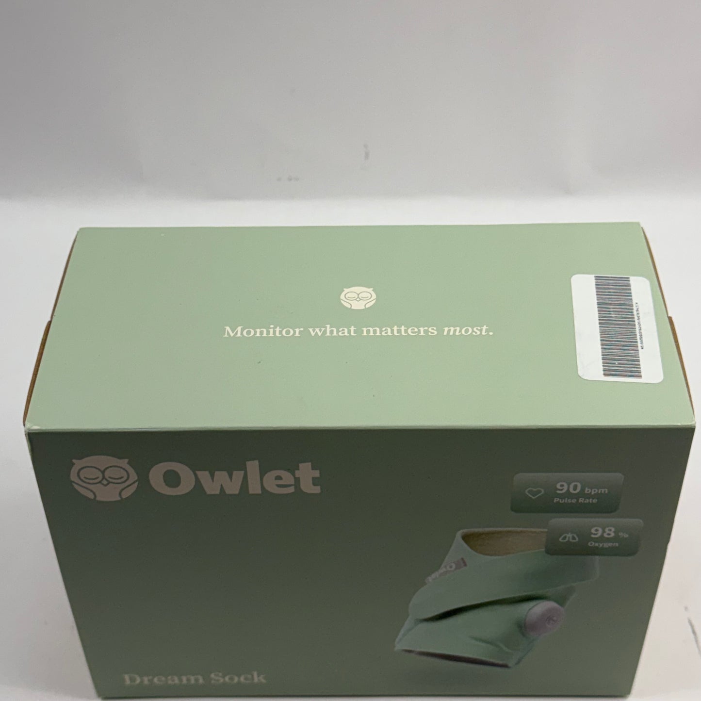 New Owlet Dream Sock Baby Monitor BM06NMMCJ Mint