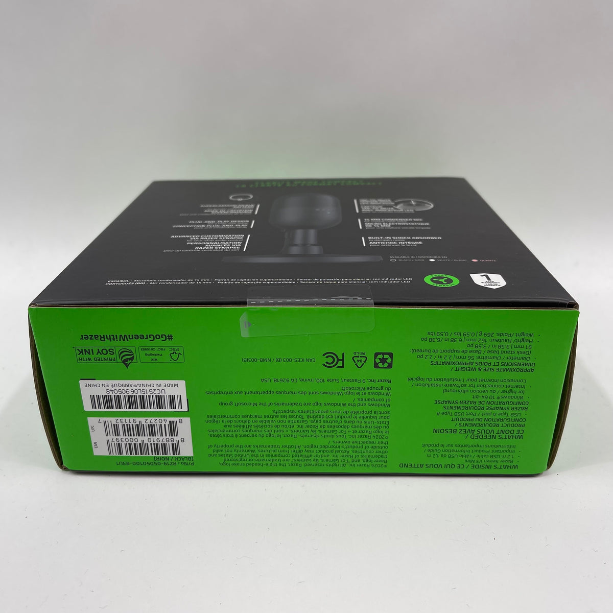 New Razer Seiren V3 Mini Compact USB Microphone RZ19-05050100-R3U1
