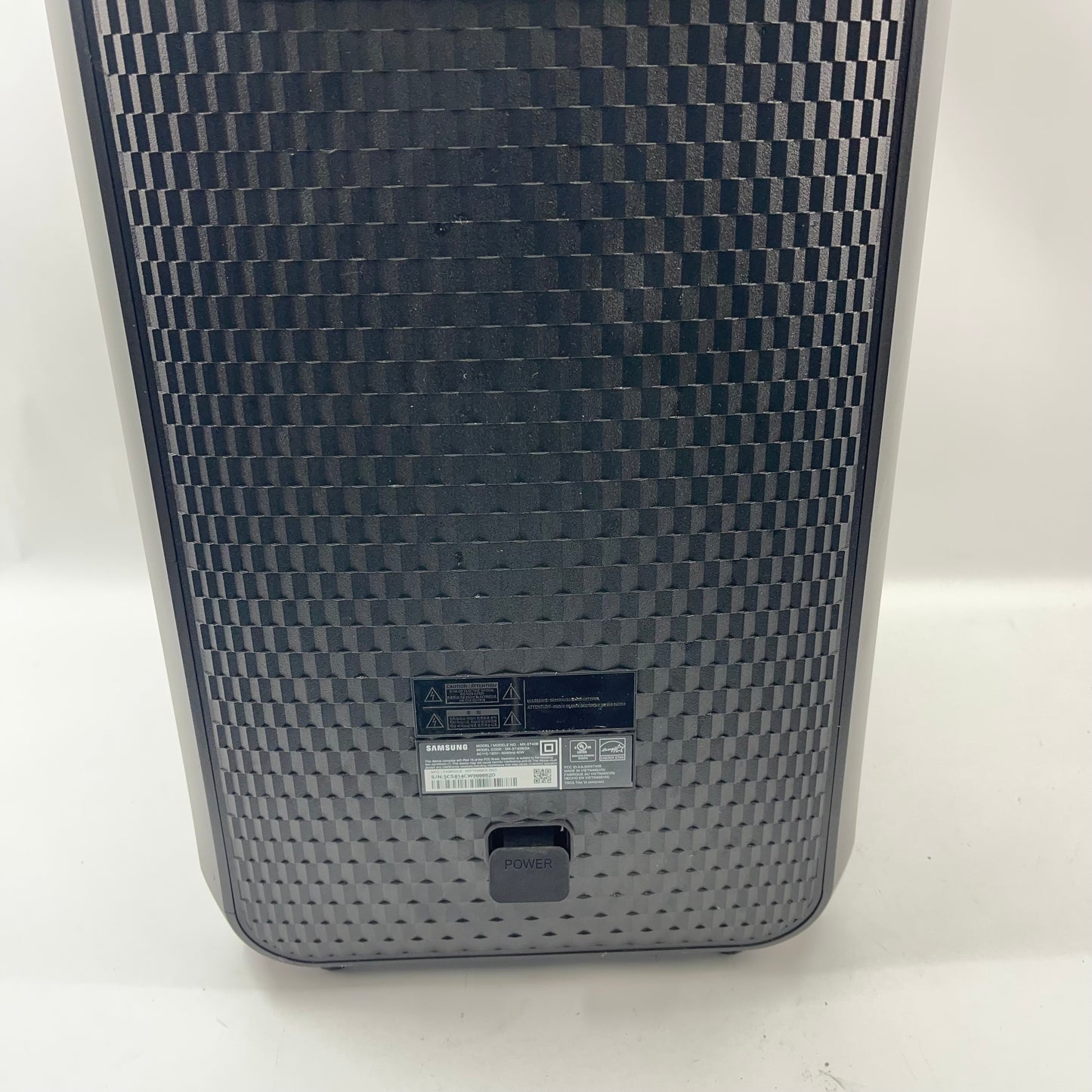 Samsung MX-ST40B Sound Tower Speaker Black Bluetooth