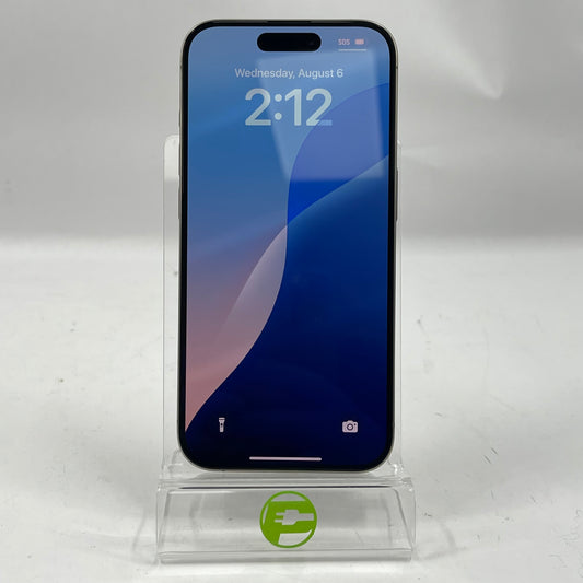 Unlocked Apple iPhone 15 Pro 128GB 18.6 Natural Titanium MTQP3LL/A