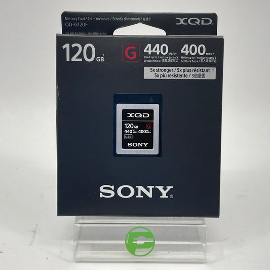 New Sony 120GB G Series XQD Memory Card QD-G120F/J