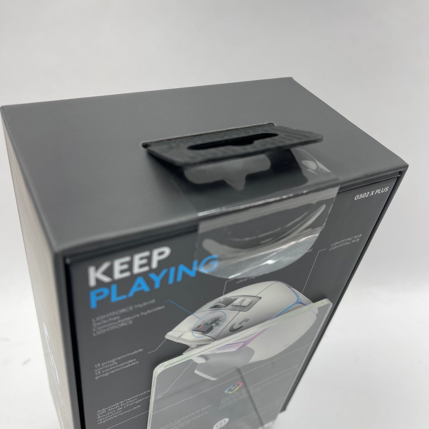 New Logitech G502 X PLUS Lightspeed Wireless Gaming Mouse 910-006169