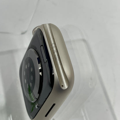 Unlocked Apple Watch Series 9 41MM Starlight Aluminum Face Only MRHQ3LL/A