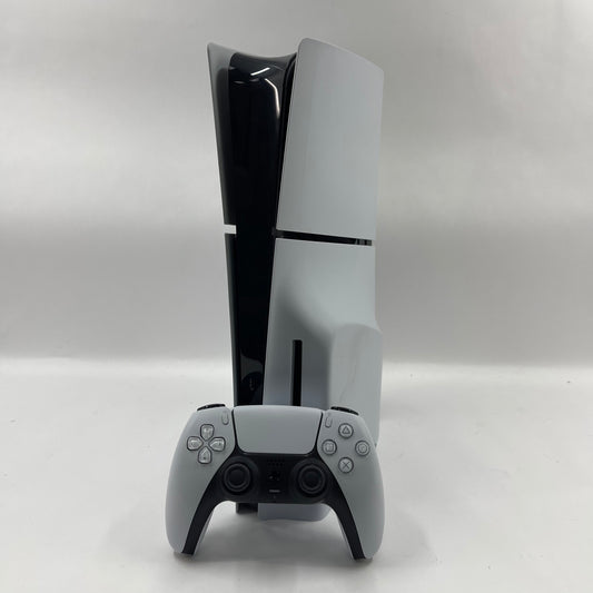 Sony PlayStation 5 Slim Disc Edition 1TB White Console Gaming System CFI-2015