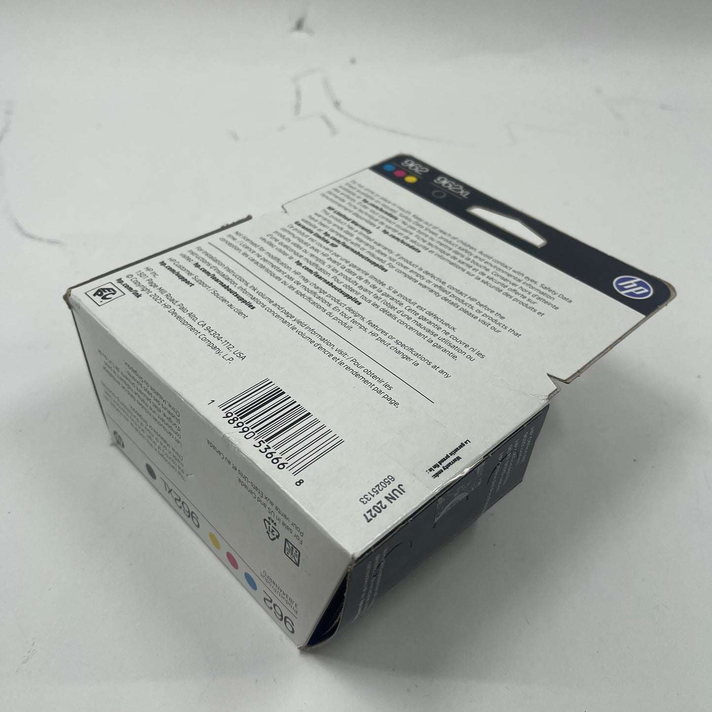 New HP 962XL 4-Pack 3JB34AN Black, Yellow, Cyan and Magenta Ink Cartridge Bundle