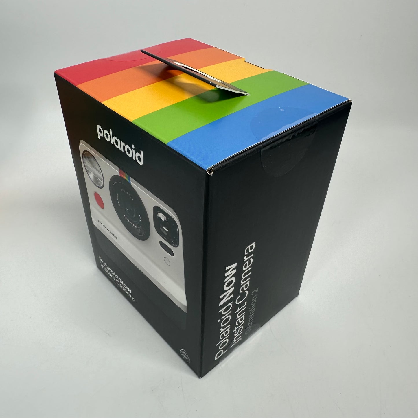 New Polaroid Now Instant Camera Generation 2 + 8 Photos Bundle White PRD006283