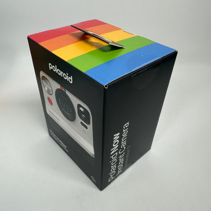 New Polaroid Now Instant Camera Generation 2 + 8 Photos Bundle White PRD006283