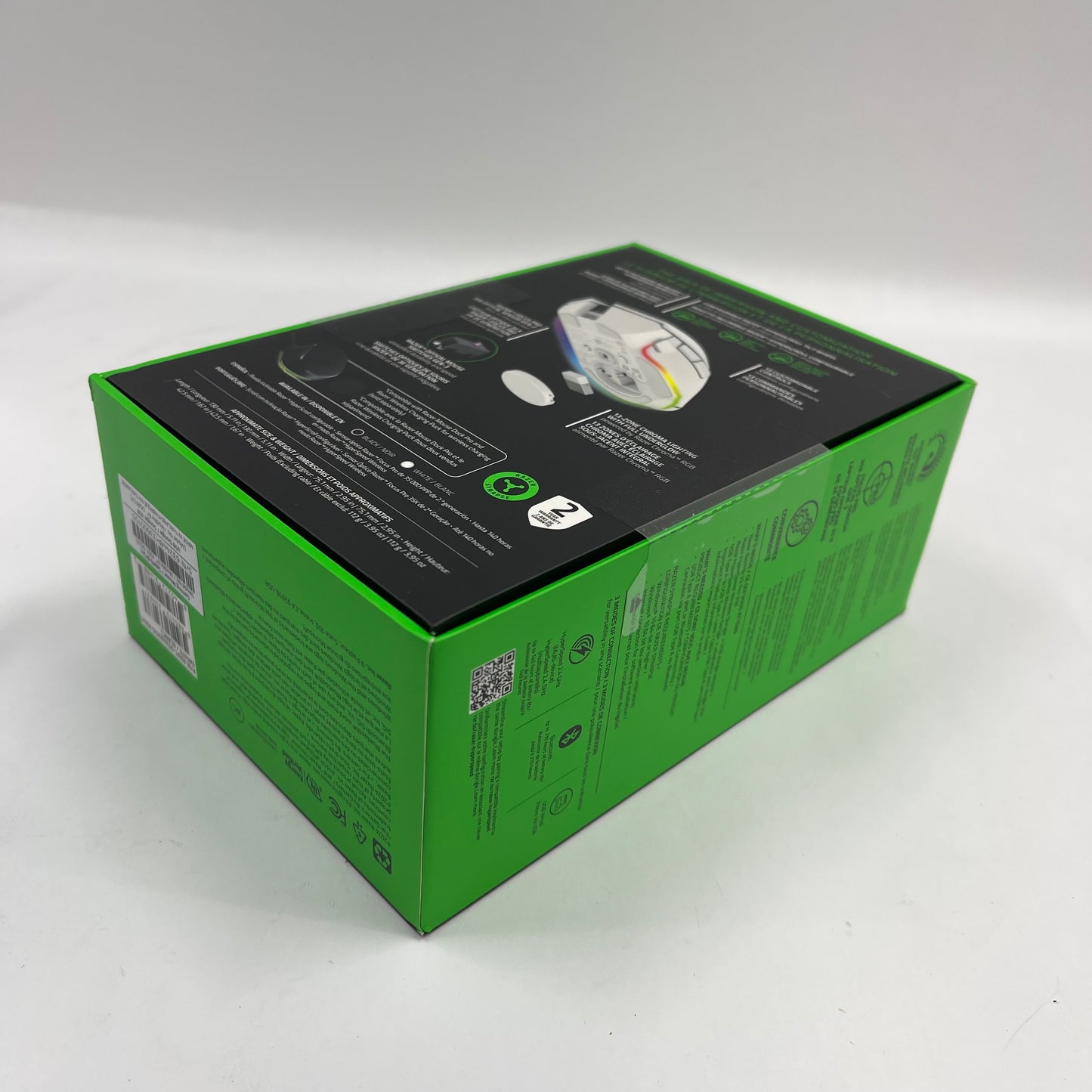 New Razer Basilisk V3 Pro 35K Wireless Gaming Mouse White Edition RZ01-0524 