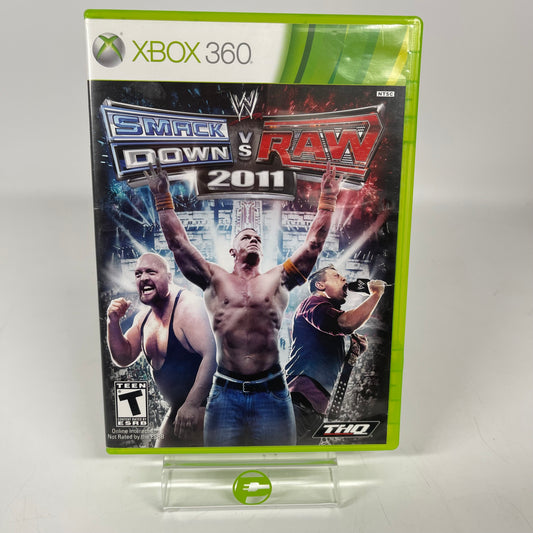 WWE Smackdown vs. Raw 2011 (Microsoft Xbox 360, 2010)